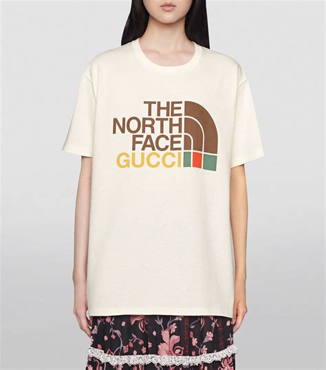 gucci north face tee